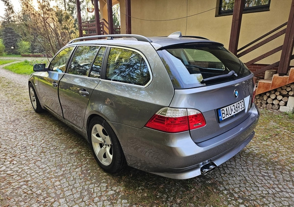 BMW Seria 5 cena 36000 przebieg: 341000, rok produkcji 2008 z Augustów małe 79